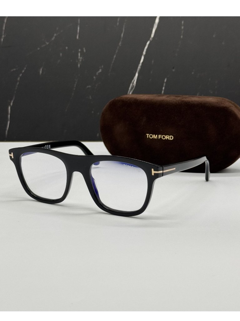 Authentic Tom Ford Eyeglasses Tf5939 001 Black Square Eyewear